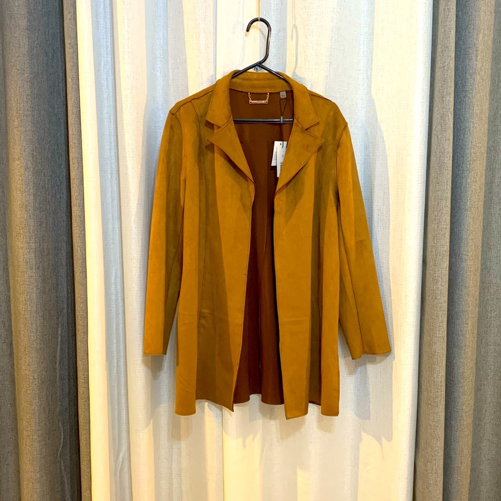 Faux leather jacket